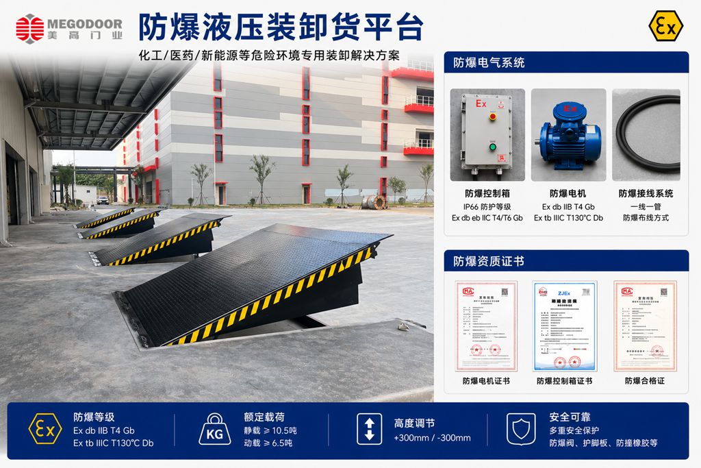BT4/CT4防爆液压装卸货平台插图 BT4/CT4防爆液压装卸货平台插图